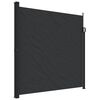 vidaXL sidemarkise 200x300 cm sammenrullelig sort
