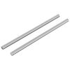 vidaXL Gevind Stang 2 stk. S&oslash;lv 6 x 135 mm St&aring;l