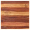 vidaXL bordplade 25-27 mm 70x70 cm massivt akacietr&aelig;