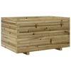 vidaXL plantekasse 90x60x49,5 cm impr&aelig;gneret fyrretr&aelig;