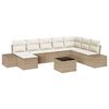 vidaXL Havesofa S&aelig;t 8 stk. Beige og creme polyrattan