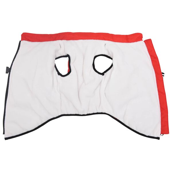 vidaXL Hundejakke R&oslash;d L68 Fleece og polyester