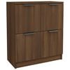 vidaXL sk&aelig;nk 60x30x70 cm konstrueret tr&aelig; brun egetr&aelig;sfarve