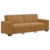 vidaXL 3-personers sofa 180 cm fløjl brun