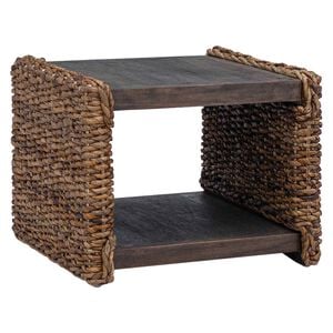 vidaXL Sofabord Naturfarvet 45 x 45 x 45 cm Massiv Mahogni