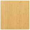 vidaXL bordplade 70x70x4 cm bambus