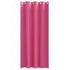 vidaXL M&oslash;rkl&aelig;gningsgardiner med ringe 2 pcs Lys Pink 245 x 140 cm