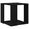 vidaXL Sofabord Sort eg 32 x 32 x 30 cm Konstrueret tr&aelig;