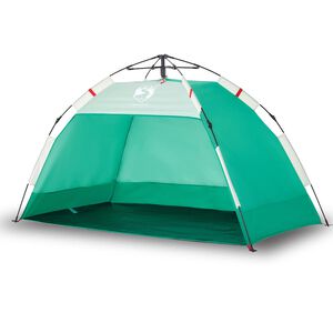 vidaXL 2-personers campingtelt vandt&aelig;t quick-release gr&oslash;n