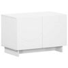 vidaXL TV-bord 60 x 34.5 x 40 cm Hvid Konstrueret tr&aelig;