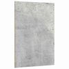 vidaXL Dekor Panels 12 stk. Betongr&aring; 21 x 30 x 0,27 cm Konstrueret tr&aelig;