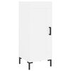vidaXL skab 34,5x34x180 cm konstrueret tr&aelig; hvid
