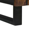 vidaXL Sideboard Brun 40 x 33 x 75 cm Massivt mangotr&aelig;