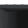 vidaXL plantekasse 40x40x80 cm polyrattan sort