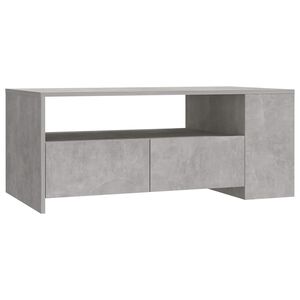 vidaXL sofabord 102x55x42 cm konstrueret tr&aelig; betongr&aring;