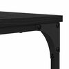 vidaXL Sofabord 2 pcs Sort eg Konstrueret tr&aelig;