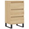 vidaXL sk&aelig;nk 40x35x70 cm konstrueret tr&aelig; sonoma-eg