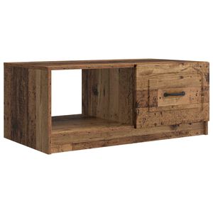 vidaXL Sofabord Gammelt tr&aelig; 90 x 50 x 37 cm Konstrueret tr&aelig;