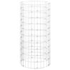 vidaXL kompostbeholder &Oslash;50x100 cm galvaniseret st&aring;l
