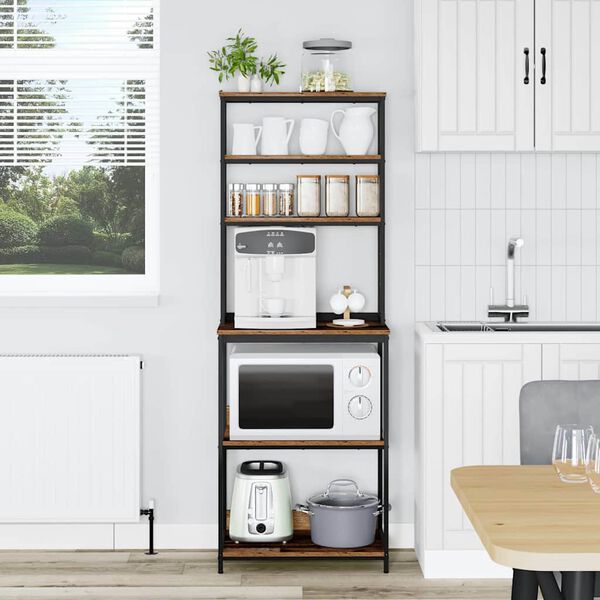 vidaXL K&oslash;kkenhylde Gammelt tr&aelig; 60 x 40 x 168 cm Konstrueret tr&aelig;