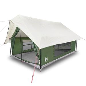 vidaXL 5-personers campingtelt vandt&aelig;t gr&oslash;n
