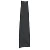 vidaXL overtr&aelig;k til haveparasol 190x50/30 cm 420D oxfordstof sort