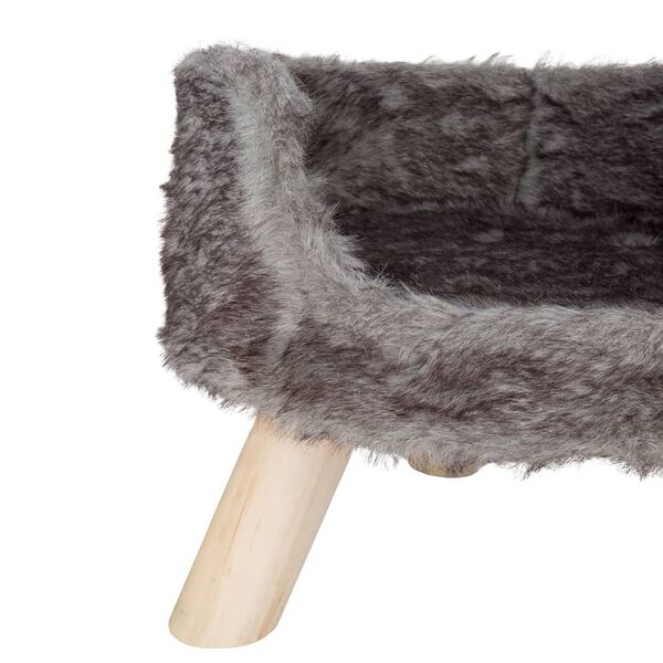 DISTRICT70 katteseng i plys NORDIC s&oslash;lvfarvet