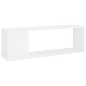 vidaXL tv-bord 100x24x32 cm konstrueret tr&aelig; hvid