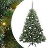 vidaXL Kunstigt juletr&aelig; med 150 LED'er Gr&oslash;n 150 cm PE og PVC