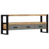 vidaXL tv-skab 130 x 30 x 50 cm massivt mangotr&aelig;