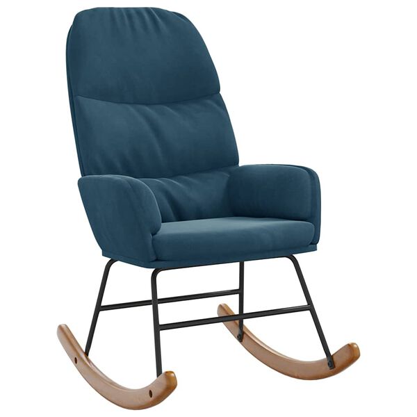 vidaXL gyngestol fl&oslash;jl bl&aring;