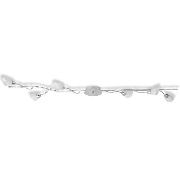 vidaXL loftslampe med 6 LED-pærer G9 240 W