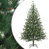 vidaXL Kunstigt Hinged Juletr&aelig; 150 cm 150 LED'er Varm hvid