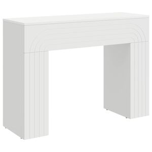 vidaXL Sofabord Hvid 102 x 35 x 75 cm Konstrueret tr&aelig;
