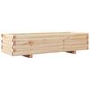 vidaXL plantekasse 110x40x26,5 cm massivt fyrretr&aelig;