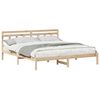 vidaXL Sengestel Brun 180 x 200 cm Massiv fyrretr&aelig;