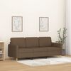 vidaXL 3-personers sofa 180 cm stof brun