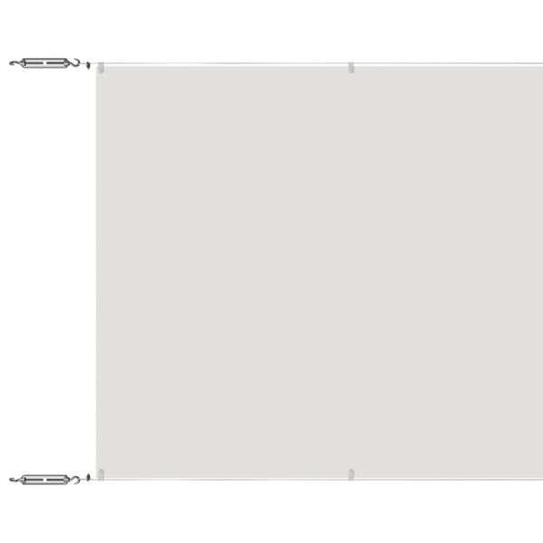 vidaXL lodret markise 180x1200 cm oxfordstof hvid