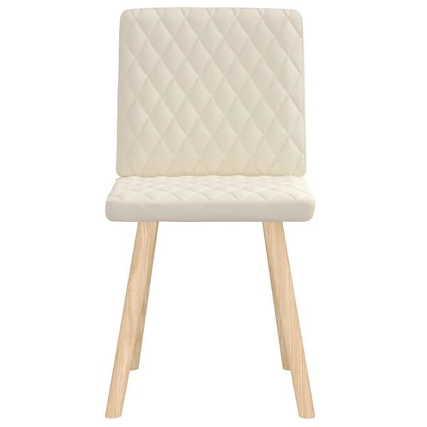 vidaXL spisebordsstole 2 stk. linned