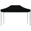 vidaXL Party Tent Sort 292 x 440 x 315 cm Oxford stof