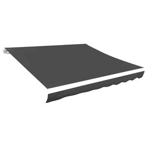vidaXL udskiftningsdug til markise 280x245 cm polyester gr&aring;