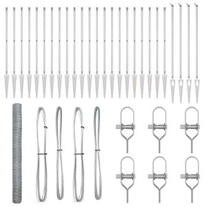 vidaXL Hegnsp&aelig;l S&oslash;lv