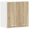 vidaXL h&aelig;ngeskab "Lyon" Sonoma Eg 60x31x60 cm konstrueret tr&aelig;
