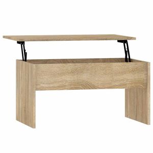 vidaXL sofabord 80x50,5x41,5 cm konstrueret tr&aelig; sonoma-eg