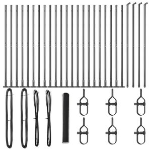 vidaXL Hegnsp&aelig;l Gr&aring;