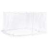 vidaXL Myggenet til Gazebo 220 Maske 220 mesh Hvid 4,5 x 3 x 2 m