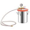 vidaXL vakuumkammer 5,5 l rustfrit st&aring;l