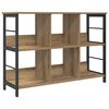 vidaXL Bogreol 6 niveauer 102 x 32 x 72,5 cm Konstrueret tr&aelig;