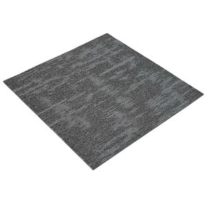 vidaXL T&aelig;ppeflise Kulfra 50 x 50 cm 36 stk. PP og Bitumen