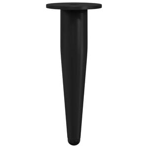 vidaXL M&oslash;belben 2 pcs Sort &Oslash; 40 x 98 mm Jern